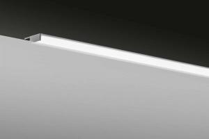 Aplique de baño LED Baho SOL 80 cm cromado luz neutra