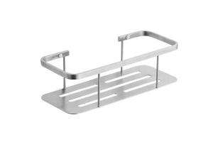 Contenedor INOX de ducha cromo mate rectangular