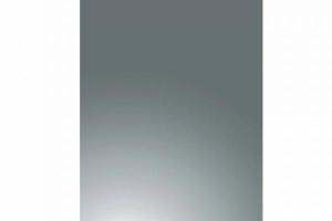 Espejo de baño Baho GO gris 80x70  cm con trasera de madera 