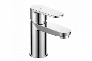 Grifo de lavabo Baho SALVE cromo mate 13,2 cm ECO