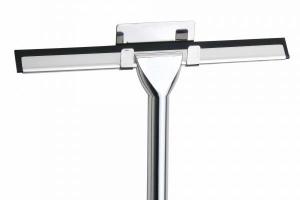 Limpiacristales cromo adhesivo 25 cm