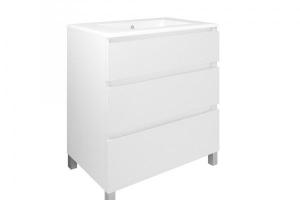 Mueble MANNING blanco a suelo 80 cm