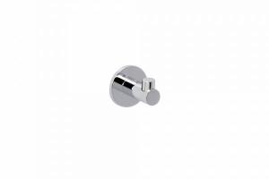 Percha toallero dual para baño Baho STICK ROUND cromado