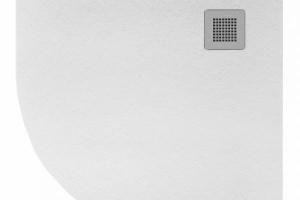 Plato HIDRA II de ducha blanco semicircular 80x80 cm