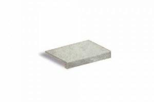 Pz. Terradecor 15x30/4 vierteaguas cimento blanco C3