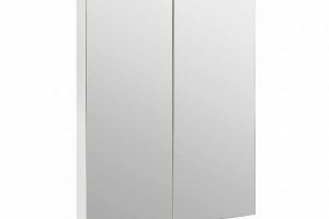 Espejo de baño camerino Baho ORDEN blanco 50x72 cm 3 estantes