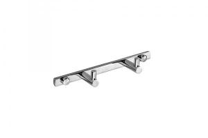 Percha ORDEN cromo 2 ganchos 13 cm