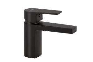 Grifo de lavabo Baho PLANO negro mate12,1 cm ECO