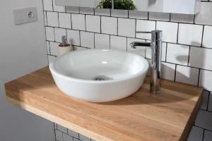 Lavabo sobre encimera Baho ABBOT redondo 43 cm