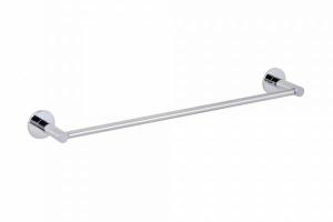 Toallero dual para baño Baho STICK ROUND cromado 40 cm 